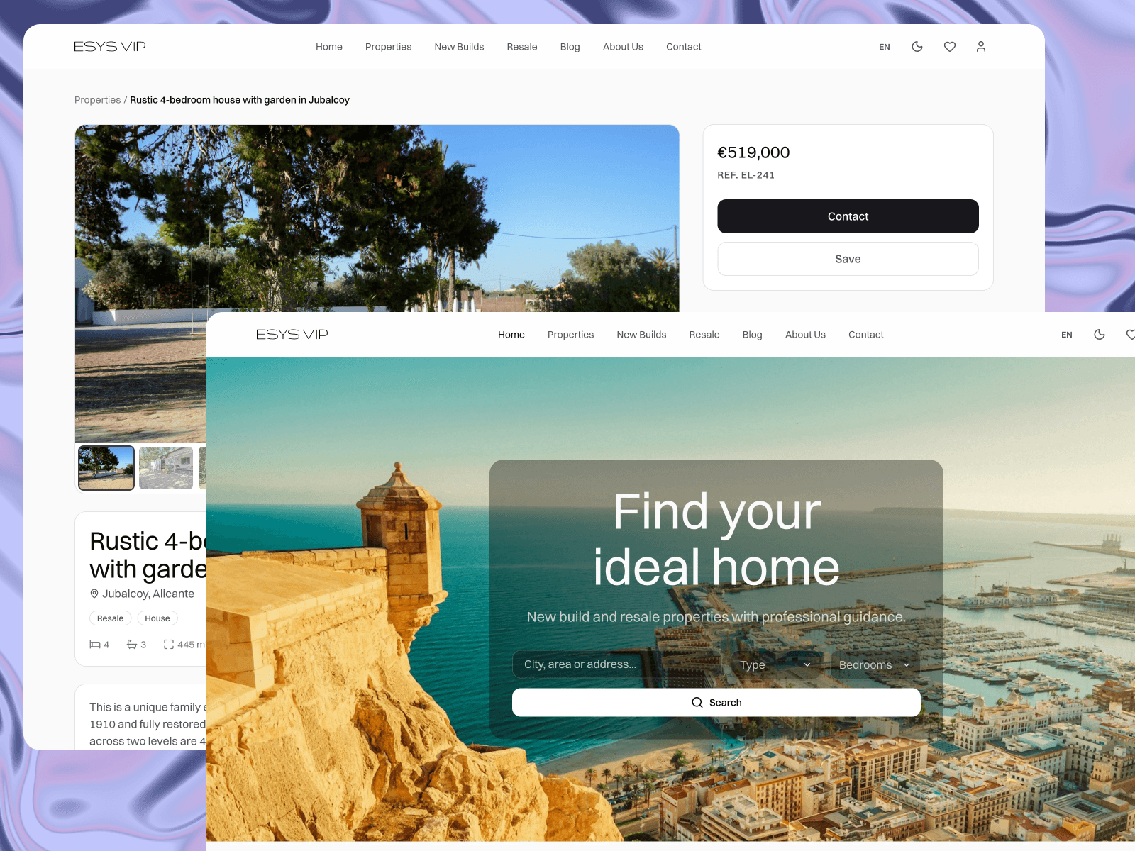 ESYS VIP: a complete real estate platform in two weeks